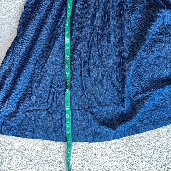 Hayden Blue and Pink Geometric Long Sleeve Dress - Picture 8 of 8